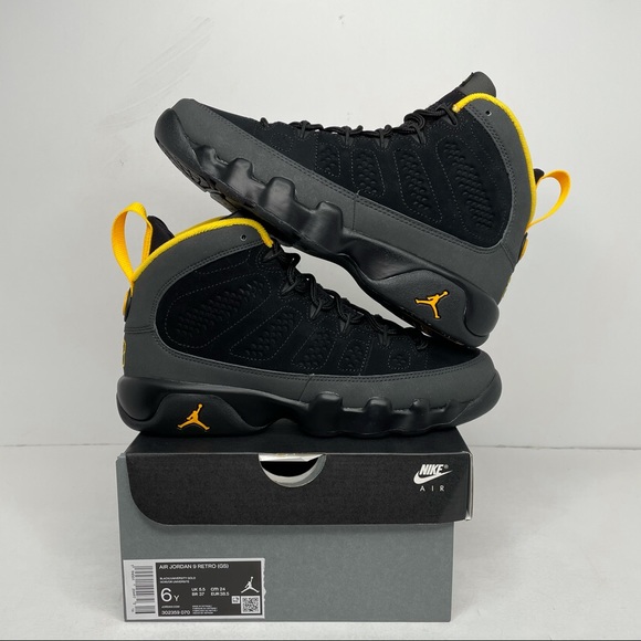 Jordan Shoes - Nike Air Jordan 9 Retro GS “University Gold” NEW